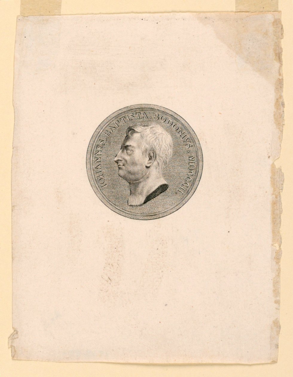 Giambattista Bodoni (1740-1813) portréja alkotó: Unknown artist