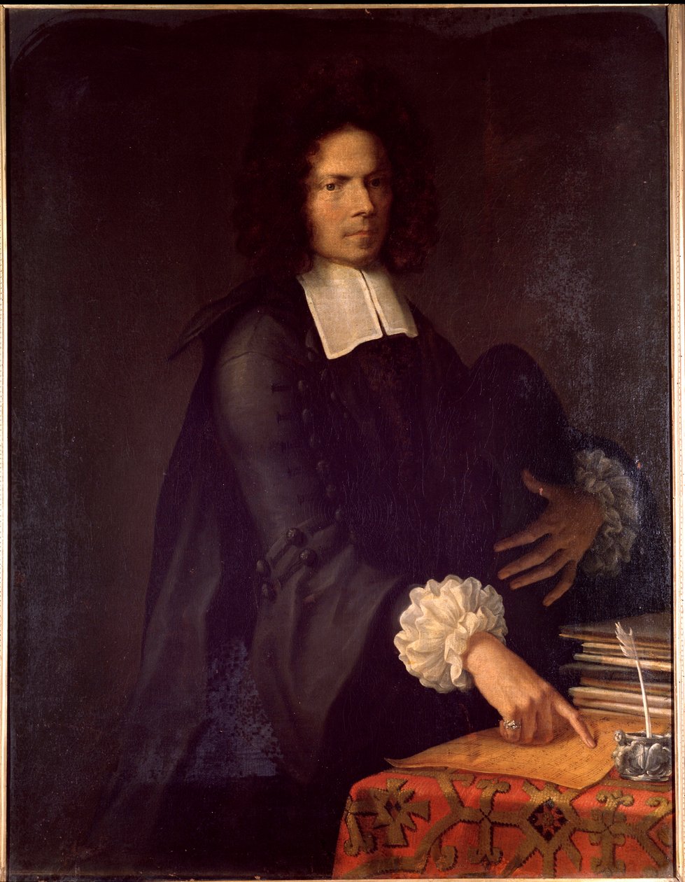 Giovanni Paolo Colonna olasz zeneszerző és orgonaművész portréja (festmény alkotó: Unknown artist