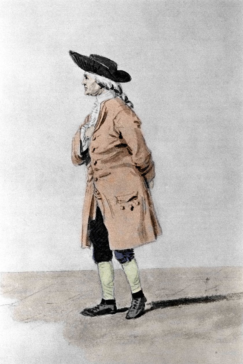 Henry Cavendish (1731-1810) angol filozófus és vegyész portréja. Litográfia, 1851 körül. alkotó: Unknown artist