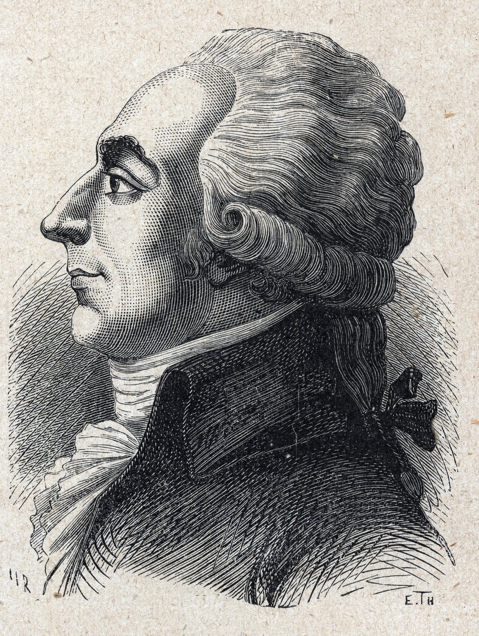 Jean-Baptiste (Jean Baptiste) portréja Cloots dit Anacharsis Klootz (vagy Clootz alkotó: Unknown artist
