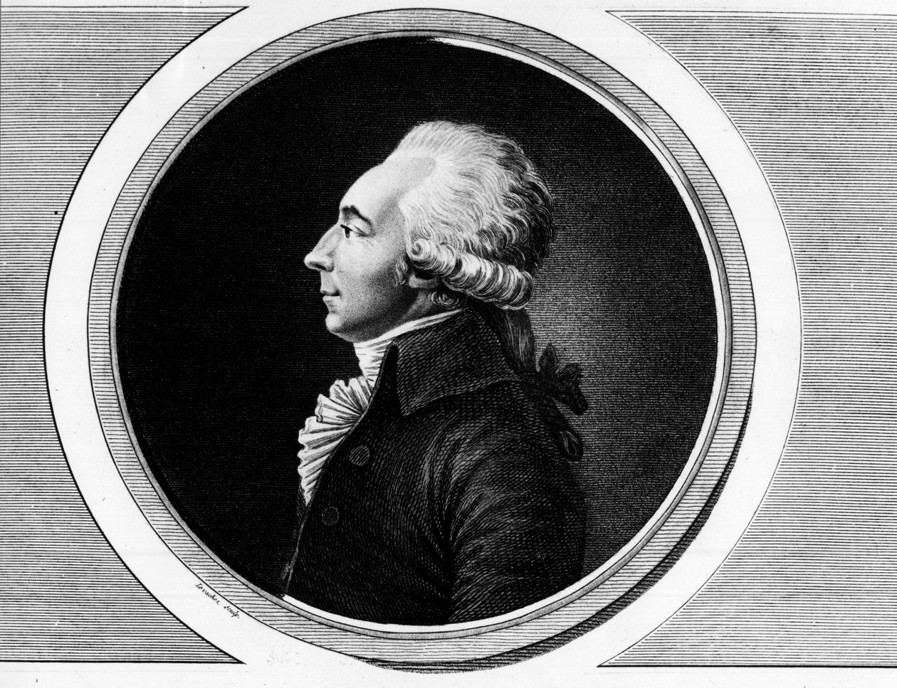 Jean Baptiste Anacharsis Clootz portréja (Jean-Baptiste alkotó: Unknown artist