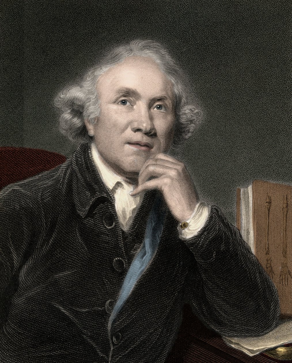 John Hunter (1728-1793) skót sebész portréja alkotó: Unknown artist