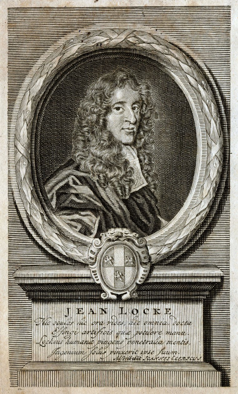 John Locke (1632-1704) angol filozófus portréja. alkotó: Unknown artist