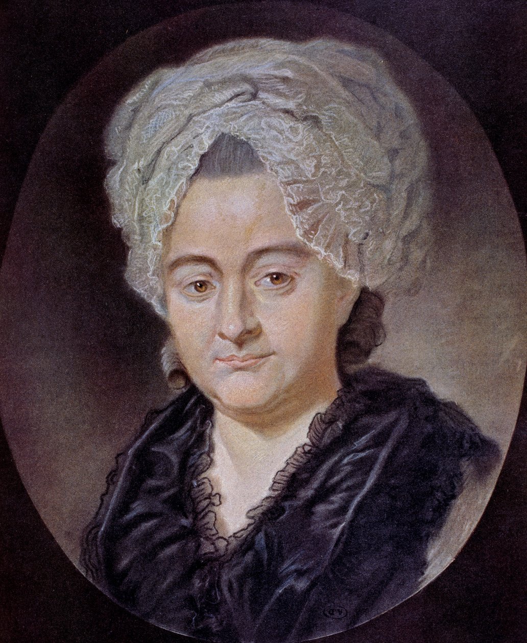 Katharina Elisabeth Textor portréja (rajz) alkotó: Unknown artist