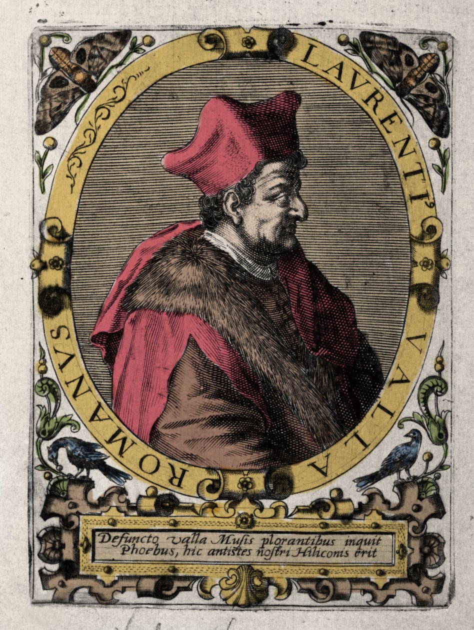 Lorenzo della Vale Laurentius Valla portréja alkotó: Unknown artist