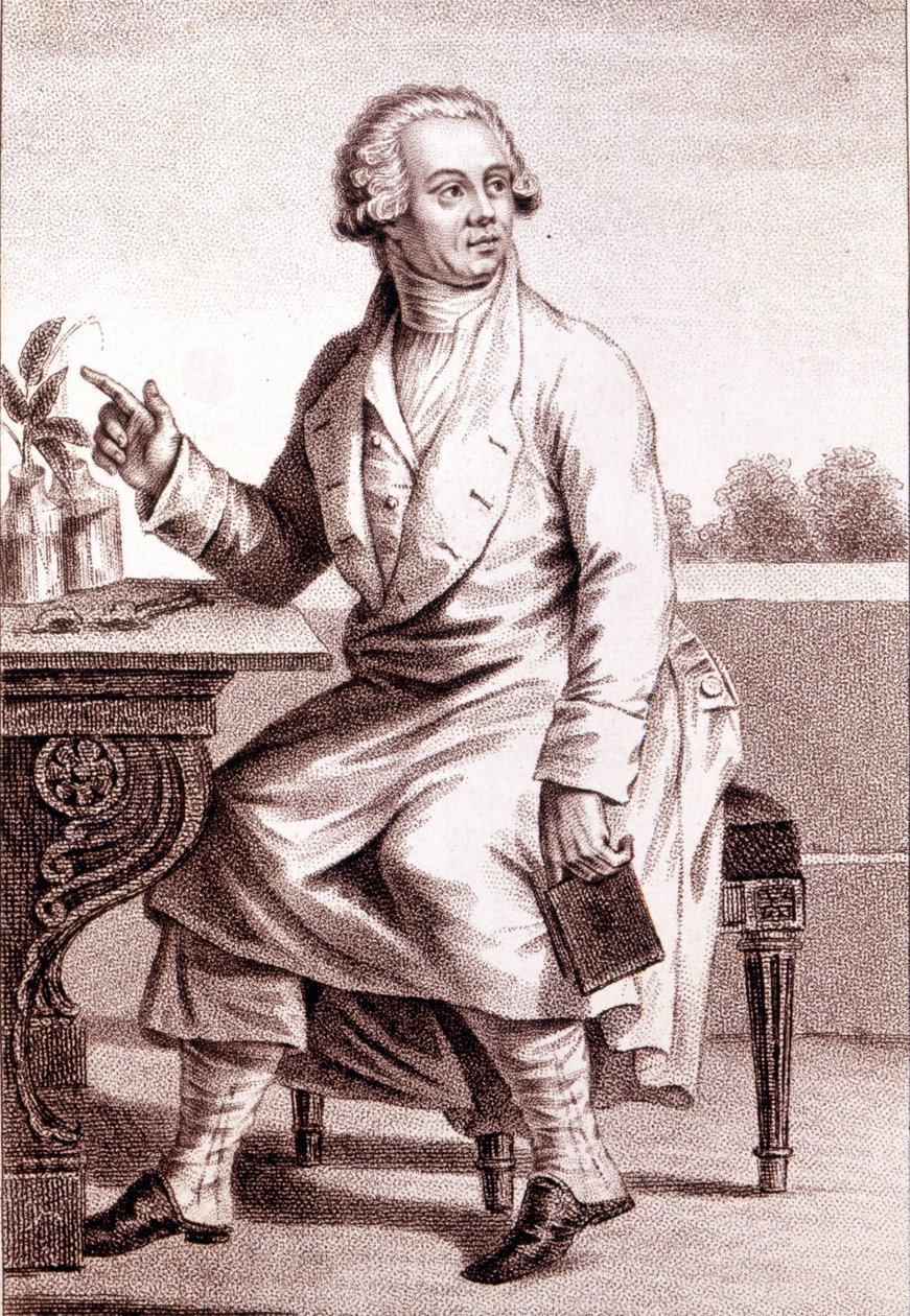 Lavoisier portréja (1743-1794). alkotó: Unknown artist