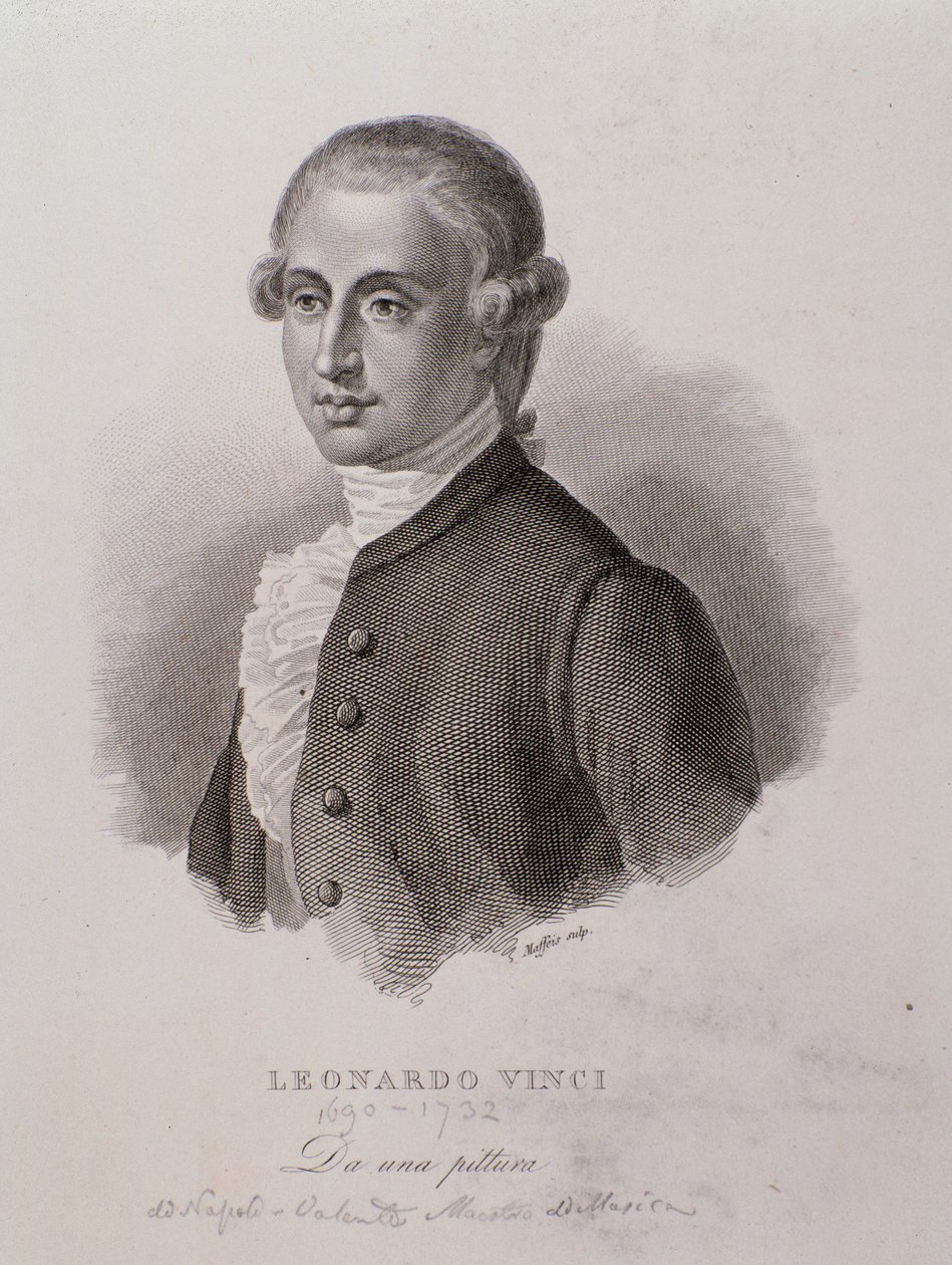 Leonardo Vinci portréja (metszet alkotó: Unknown artist
