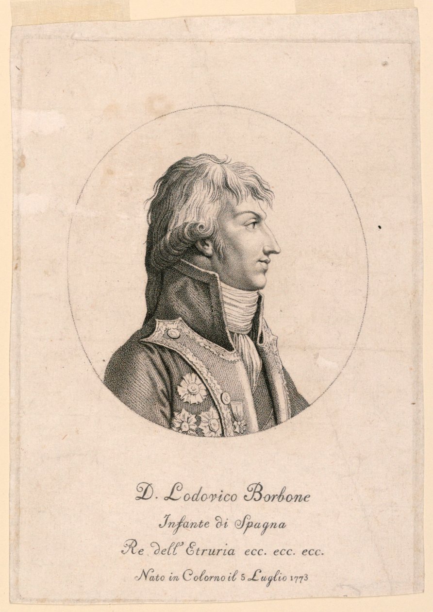Louis Bourbon portréja, Spanyolország csecsemői (1773-) alkotó: Unknown artist