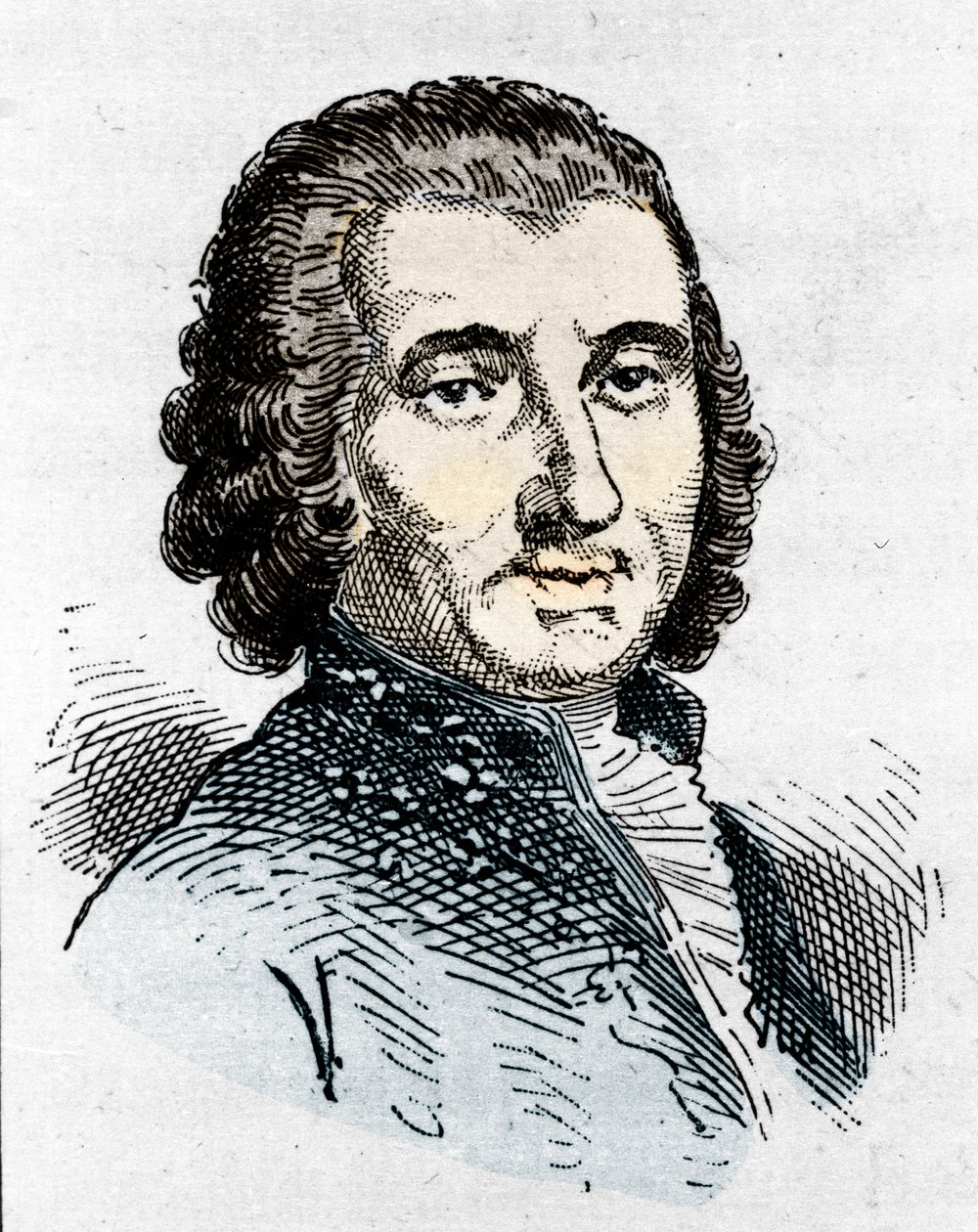 Luigi Boccherini portréja. (1743-1805). olasz zeneszerző. alkotó: Unknown artist