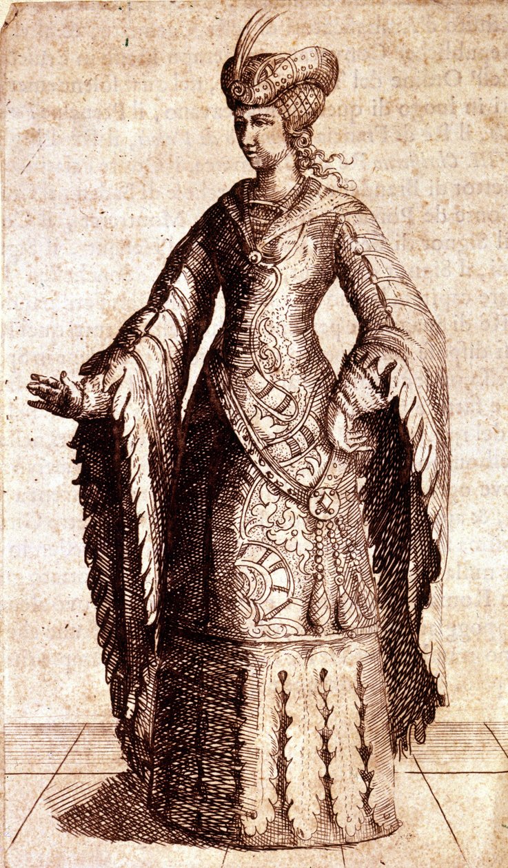 Ausztriai Margarita (1480-1530), I. Maximilian lánya portréja. alkotó: Unknown artist