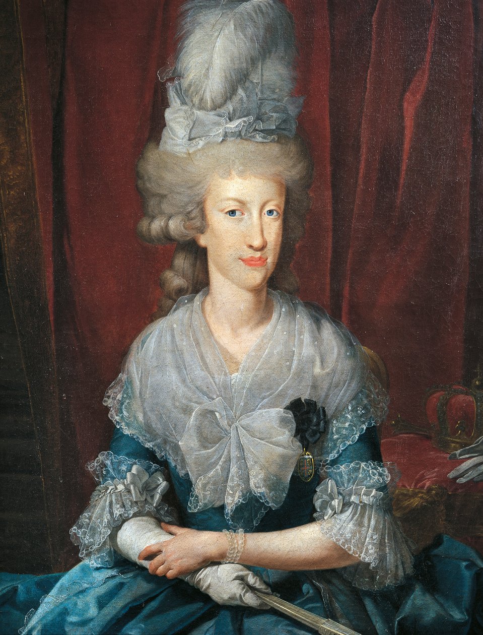 A spanyol Maria Luisa portréja, más néven Maria Ludovica (festmény) alkotó: Unknown artist