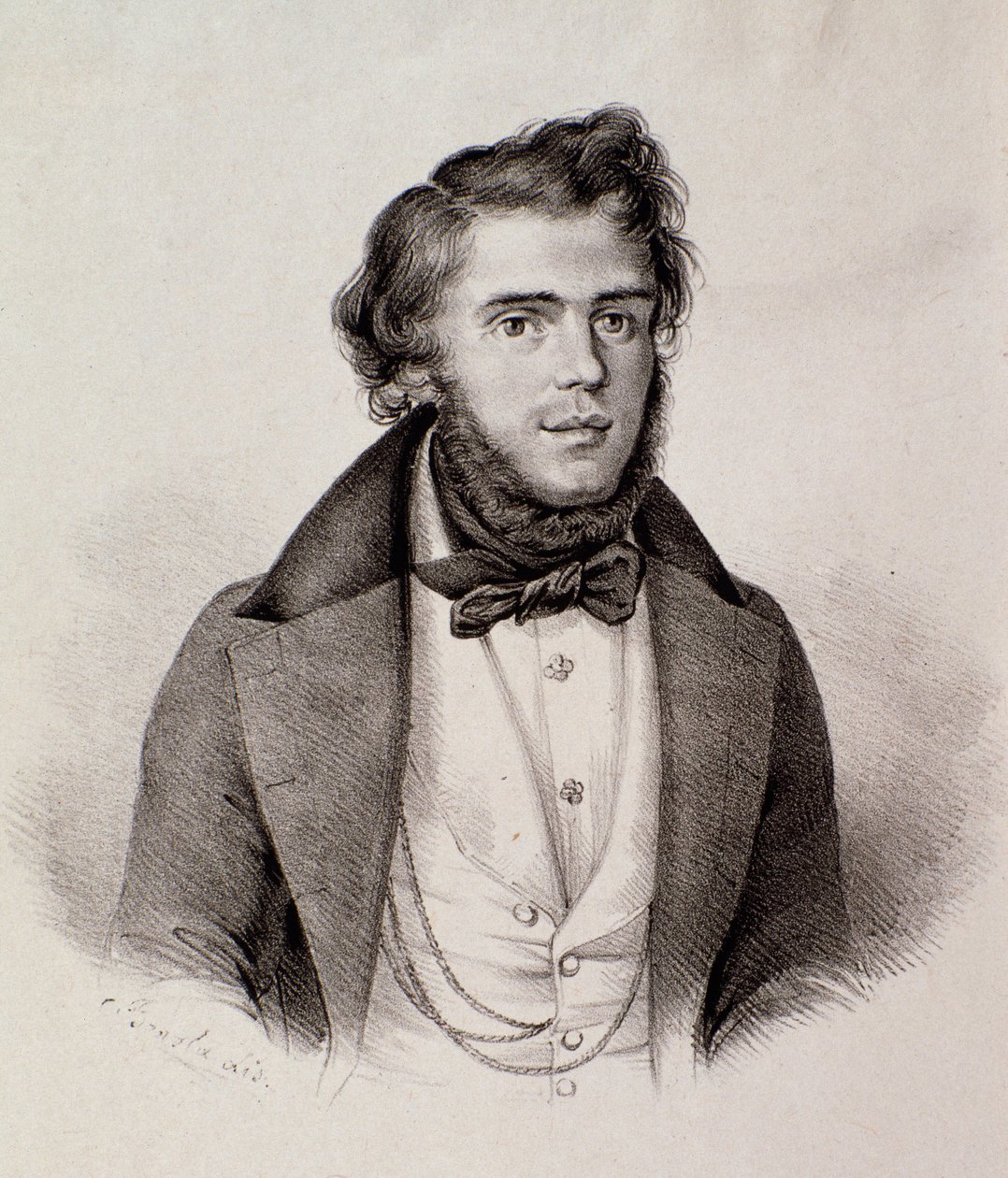 Michele Rapetti portréja (metszet alkotó: Unknown artist