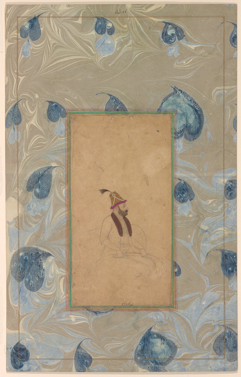 Nadir Shah portréja alkotó: Unknown artist