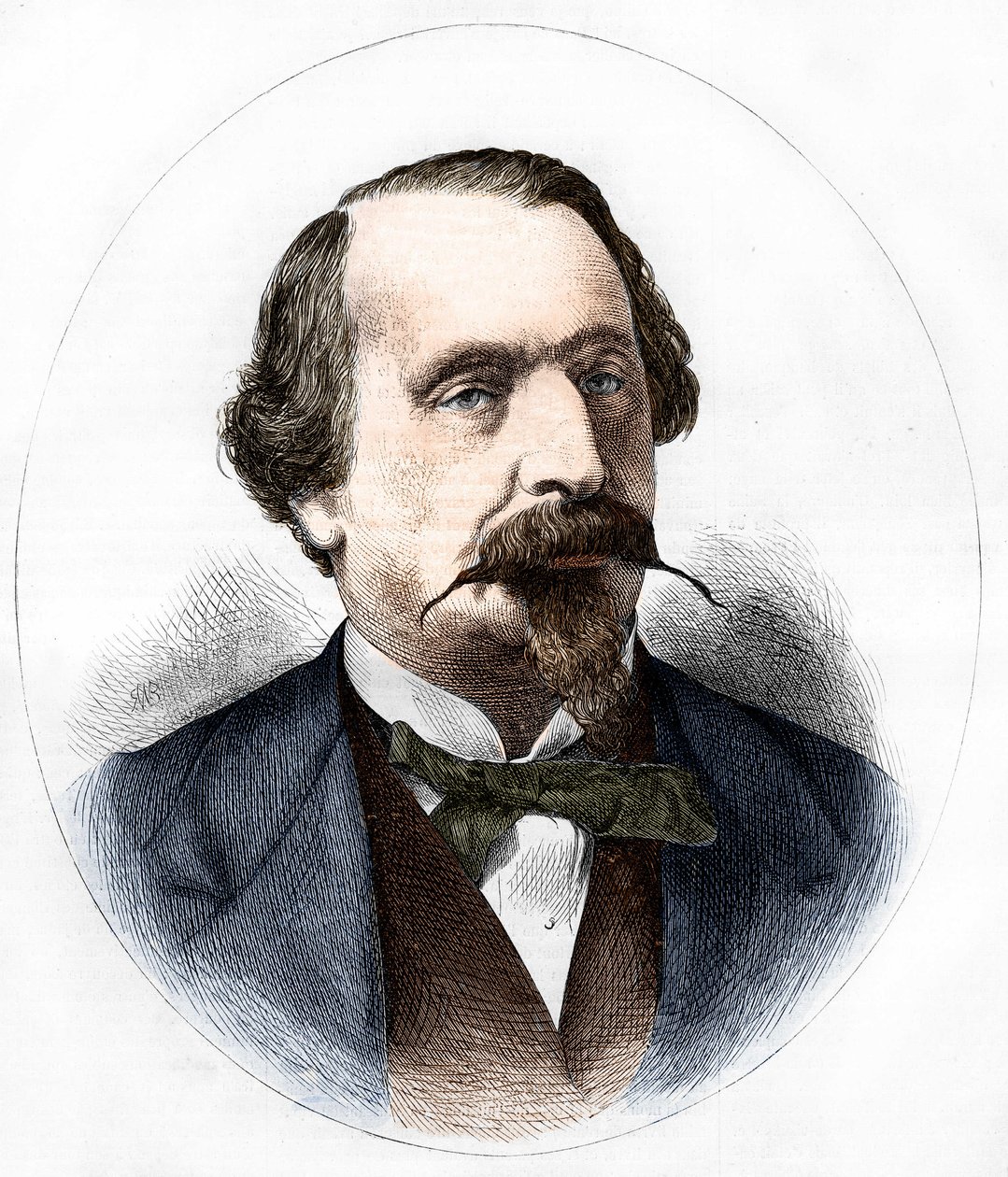 III. Napóleon (1808-1873), francia császár portréja. alkotó: Unknown artist