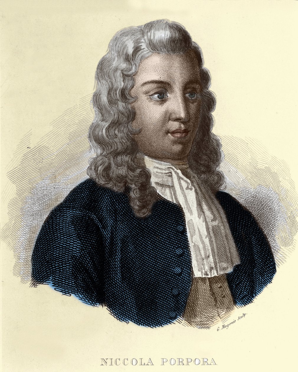 Nicola Antonio Porpora olasz zeneszerző (1686-1768) portréja. alkotó: Unknown artist