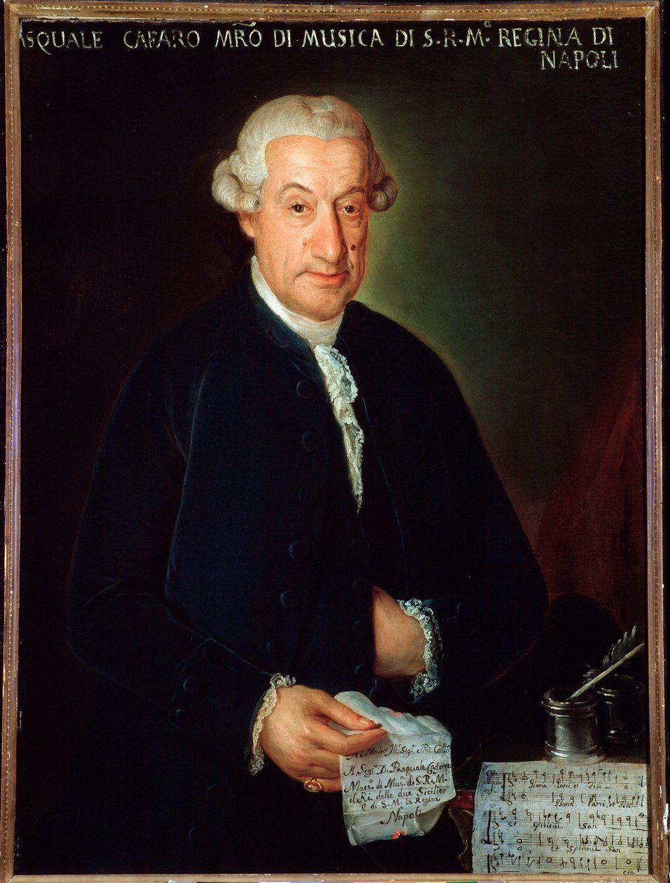 Pasquale Cafaro portréja (festmény) alkotó: Unknown artist