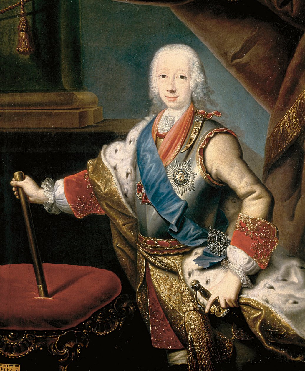 Oroszország III. Péter portréja alkotó: Unknown artist