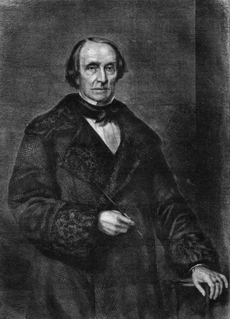 Peter von Cornelius német festő 1783-1867 portréja). alkotó: Unknown artist