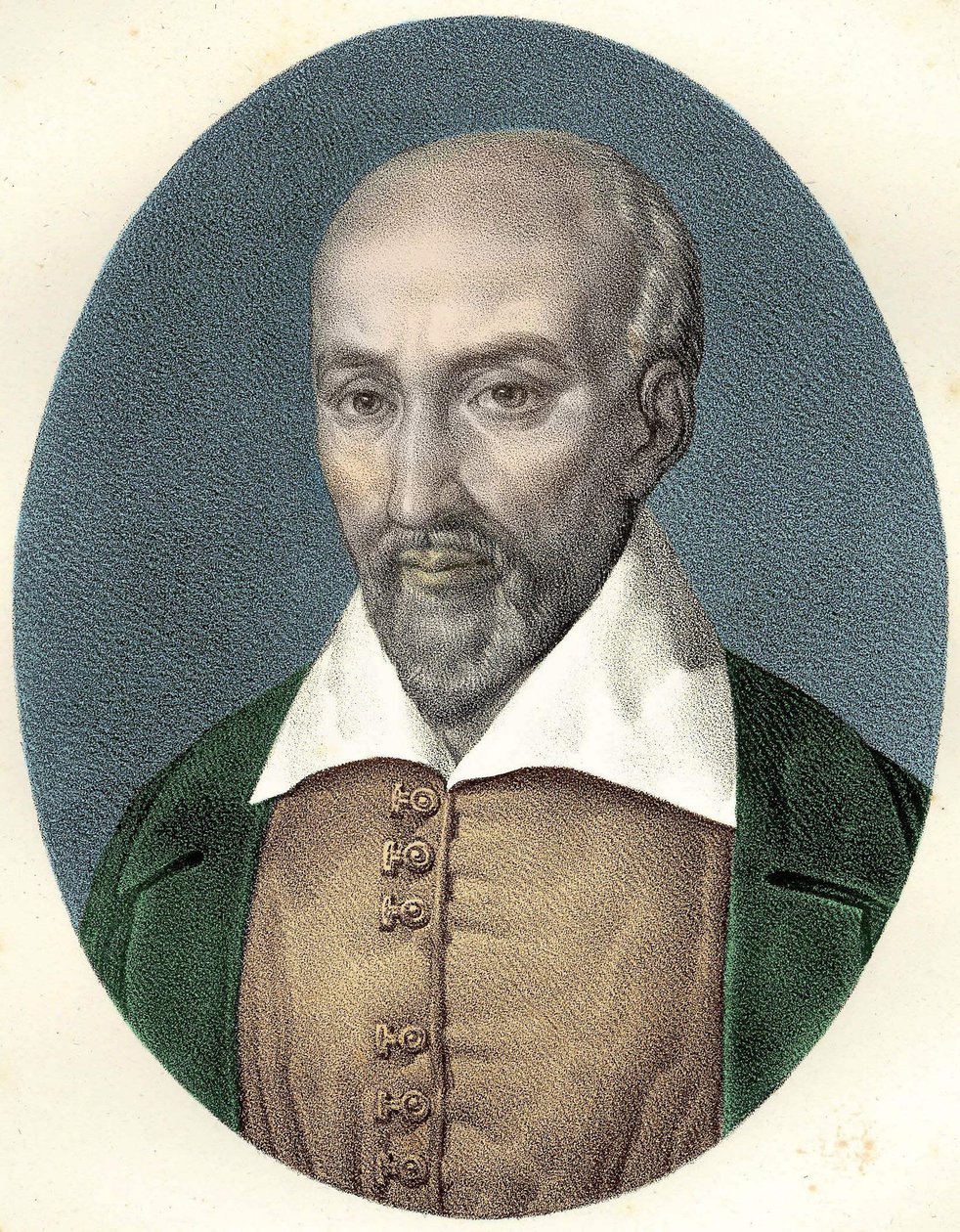 Pierre Charron (1541 - 1603) francia moralista portréja alkotó: Unknown artist