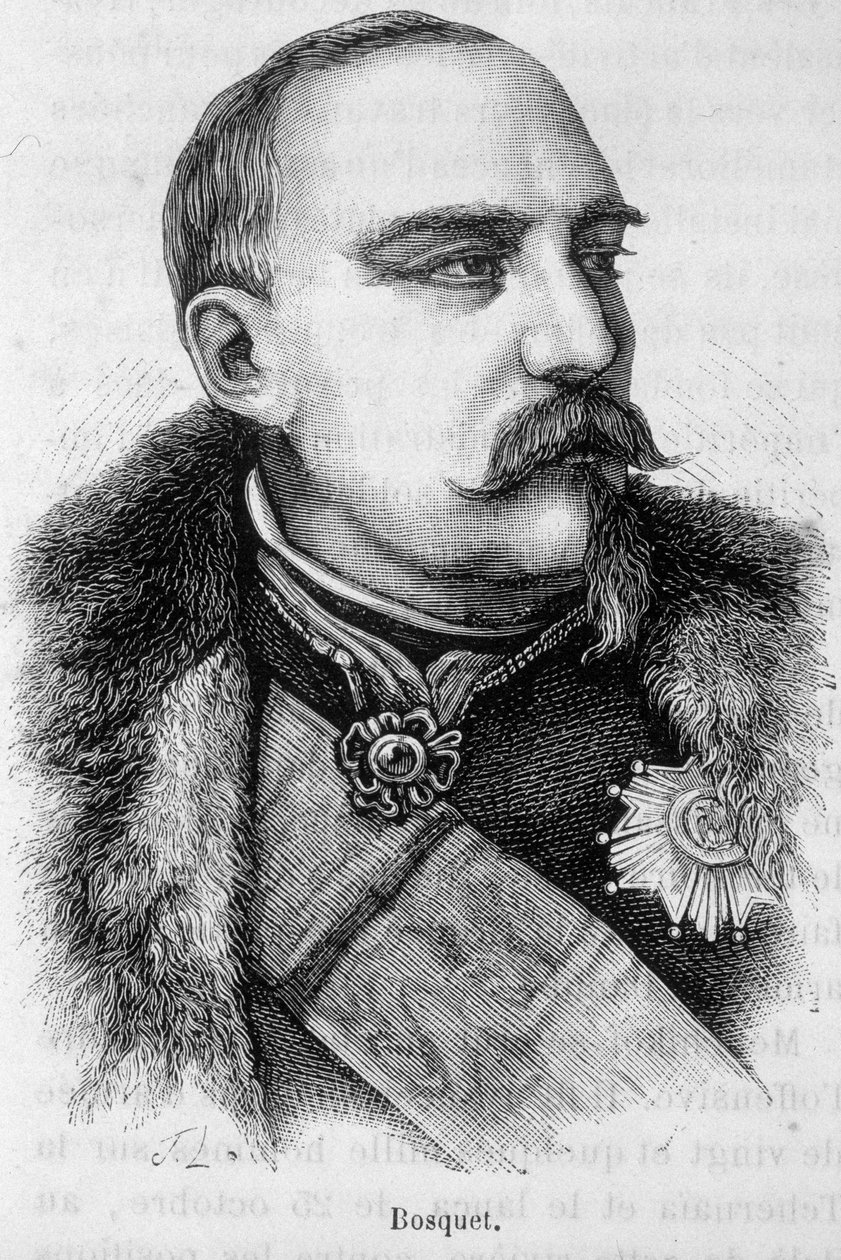 Pierre Francois Joseph Bosquet (1810-1861) portréja Franciaország marechalja. alkotó: Unknown artist