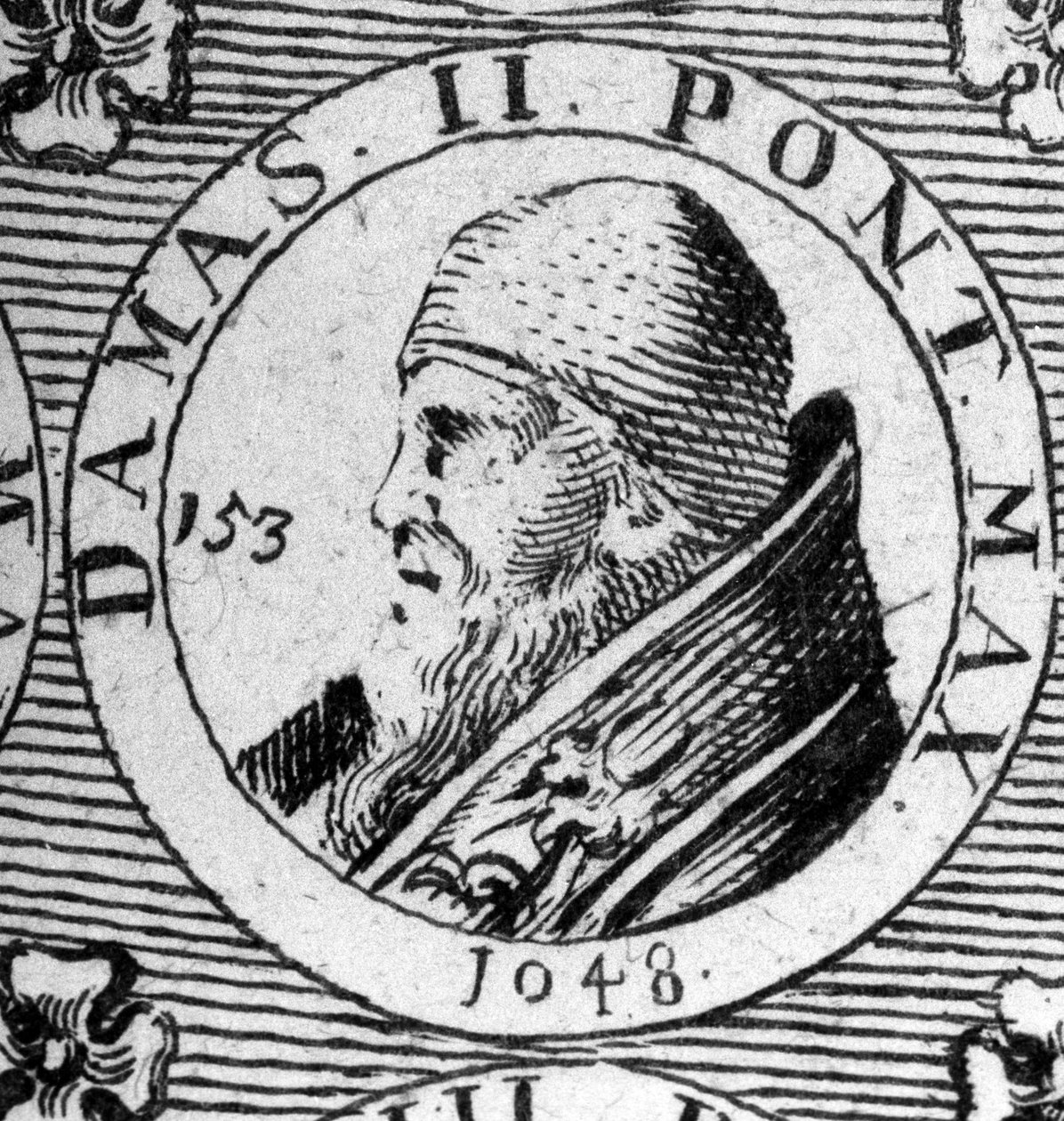 II. Damaszkusz pápa (meghalt 1048-ban) portréja. alkotó: Unknown artist