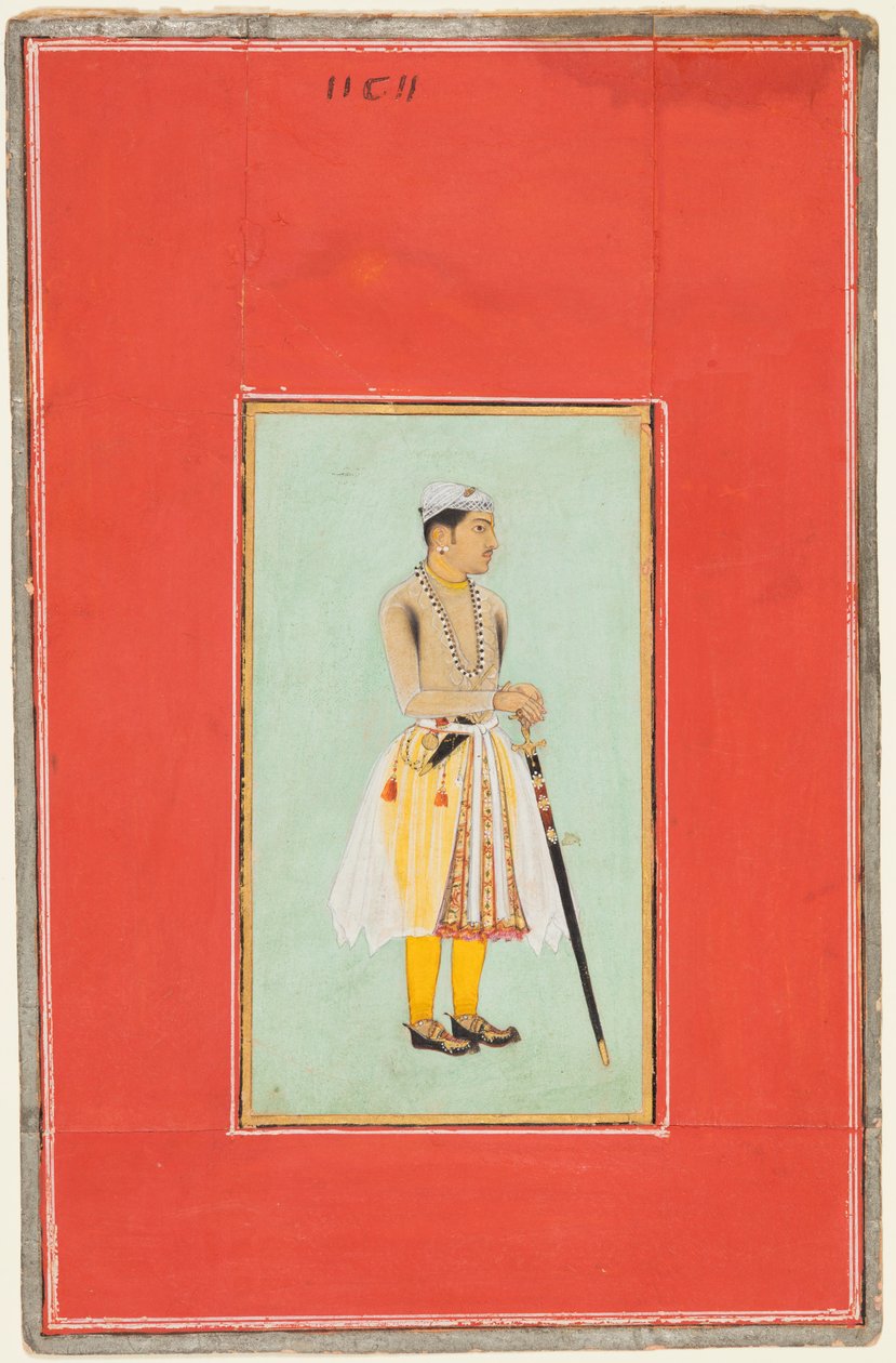 Bikaner Sur Singh Rathor herceg portréja (1594–1631) alkotó: Unknown artist