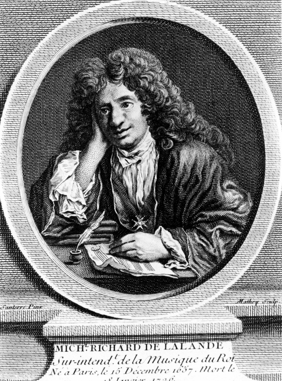 Richard Delalande, a The Music of the King felügyelőjének portréja; b. 1657. december 15-én Párizsban; d. 1726. január 18. alkotó: Unknown artist