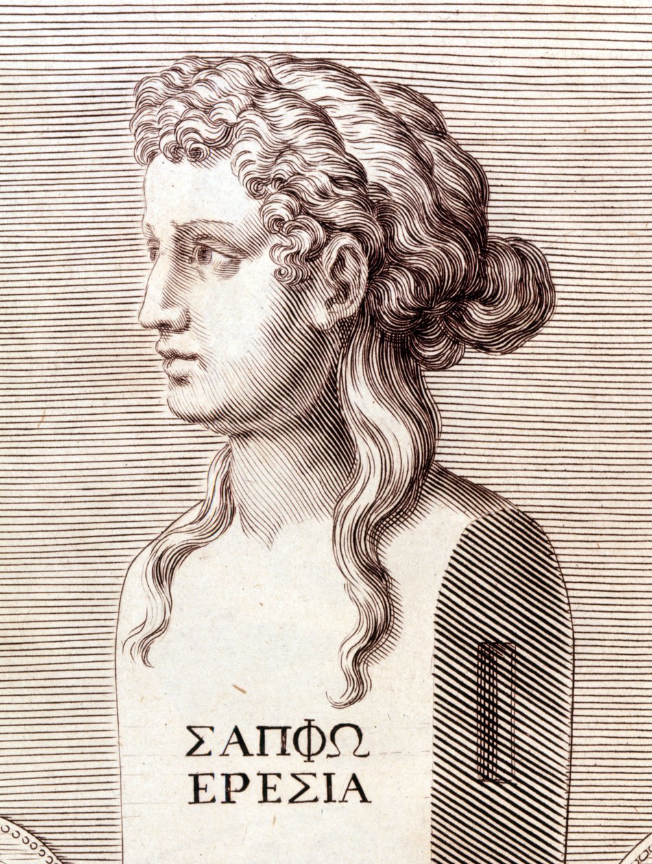 Sapho portréja (Sappho). alkotó: Unknown artist