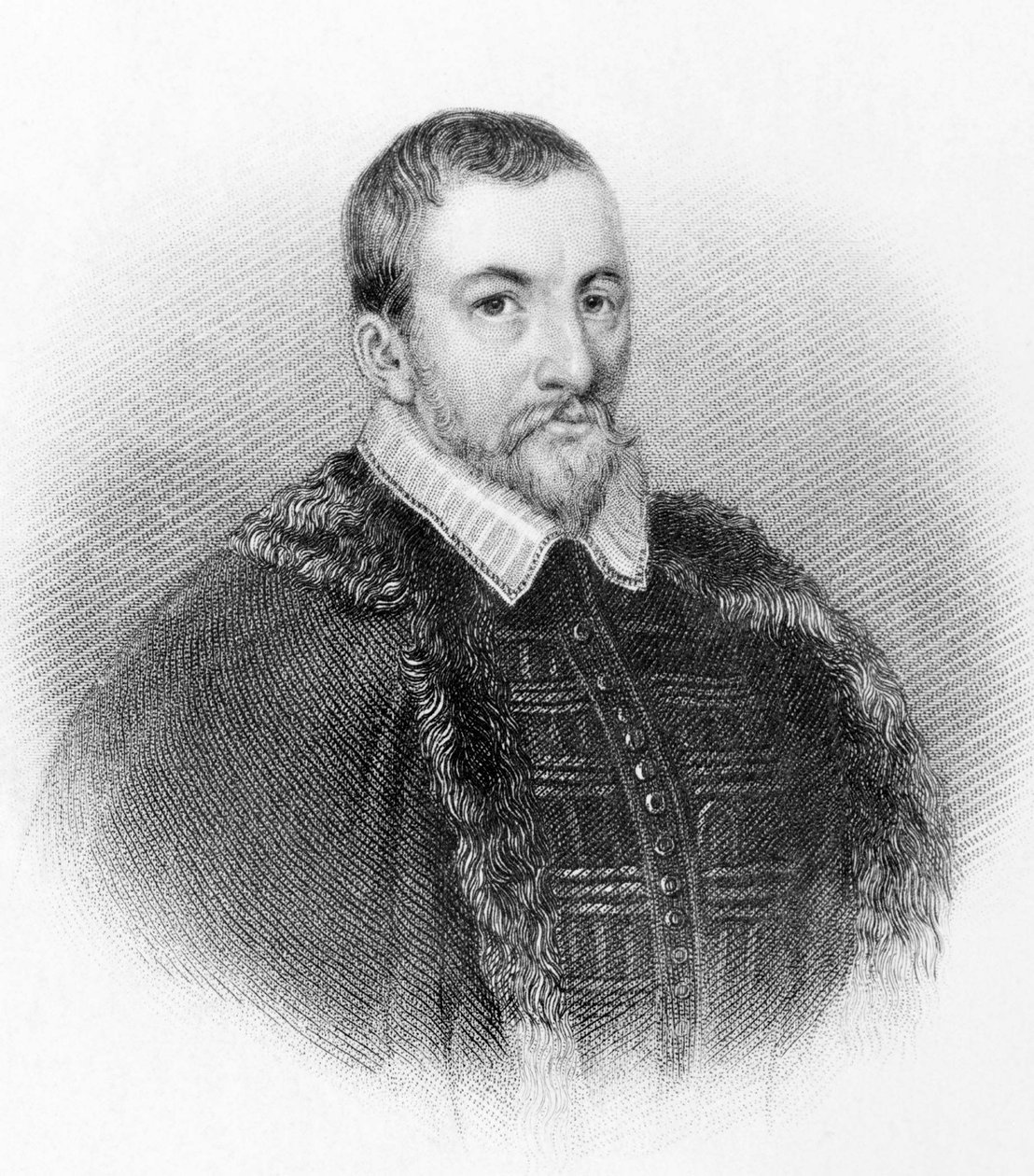 Sir Thomas Bodley portréja. Angol diplomata és tudós (1545-1613). alkotó: Unknown artist