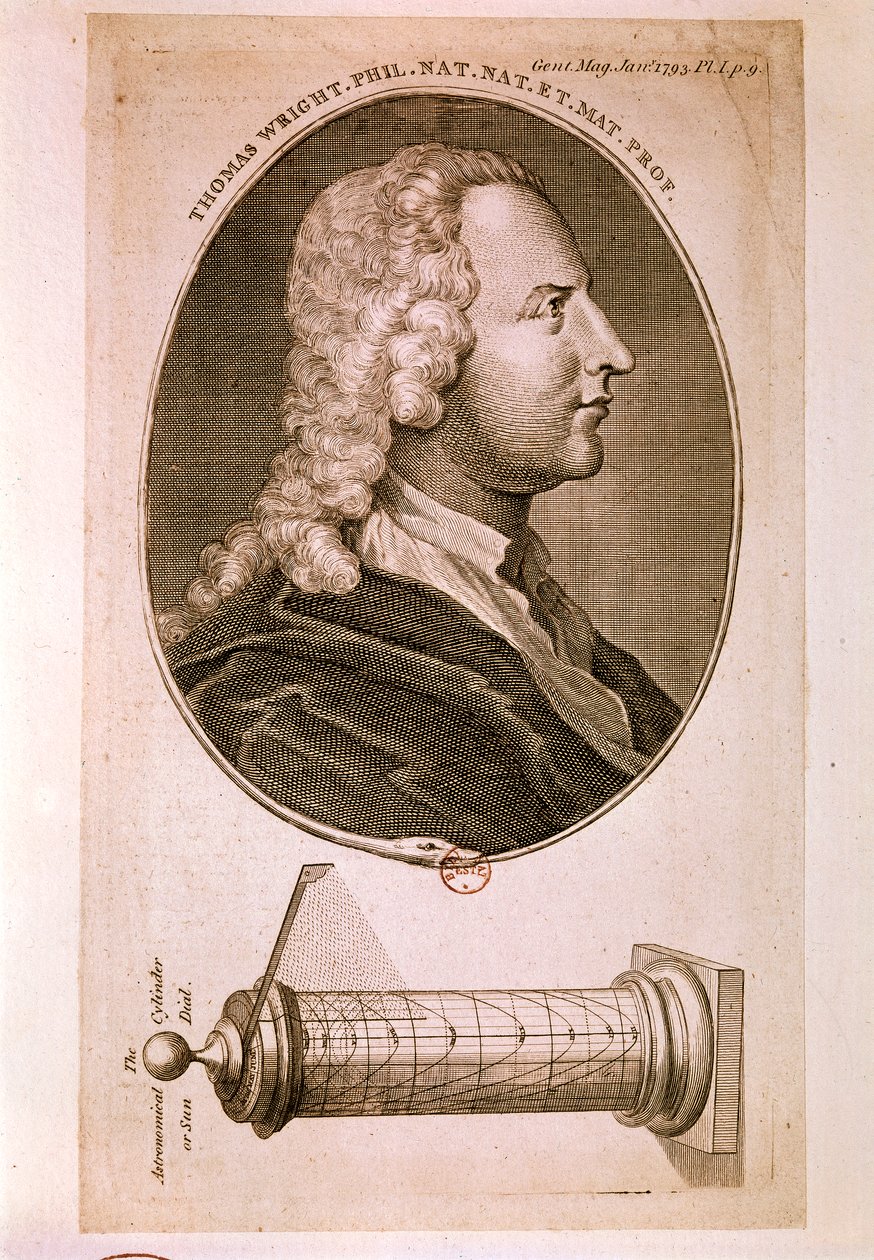 Thomas Wright portréja alkotó: Unknown artist