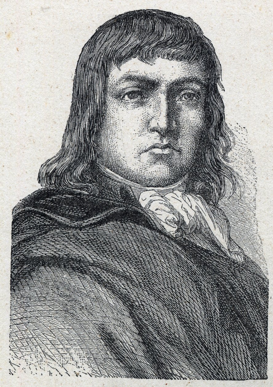 Vincent de Tinteniac (Chevalier) (1764-1795) tábornok chouan portréja. alkotó: Unknown artist