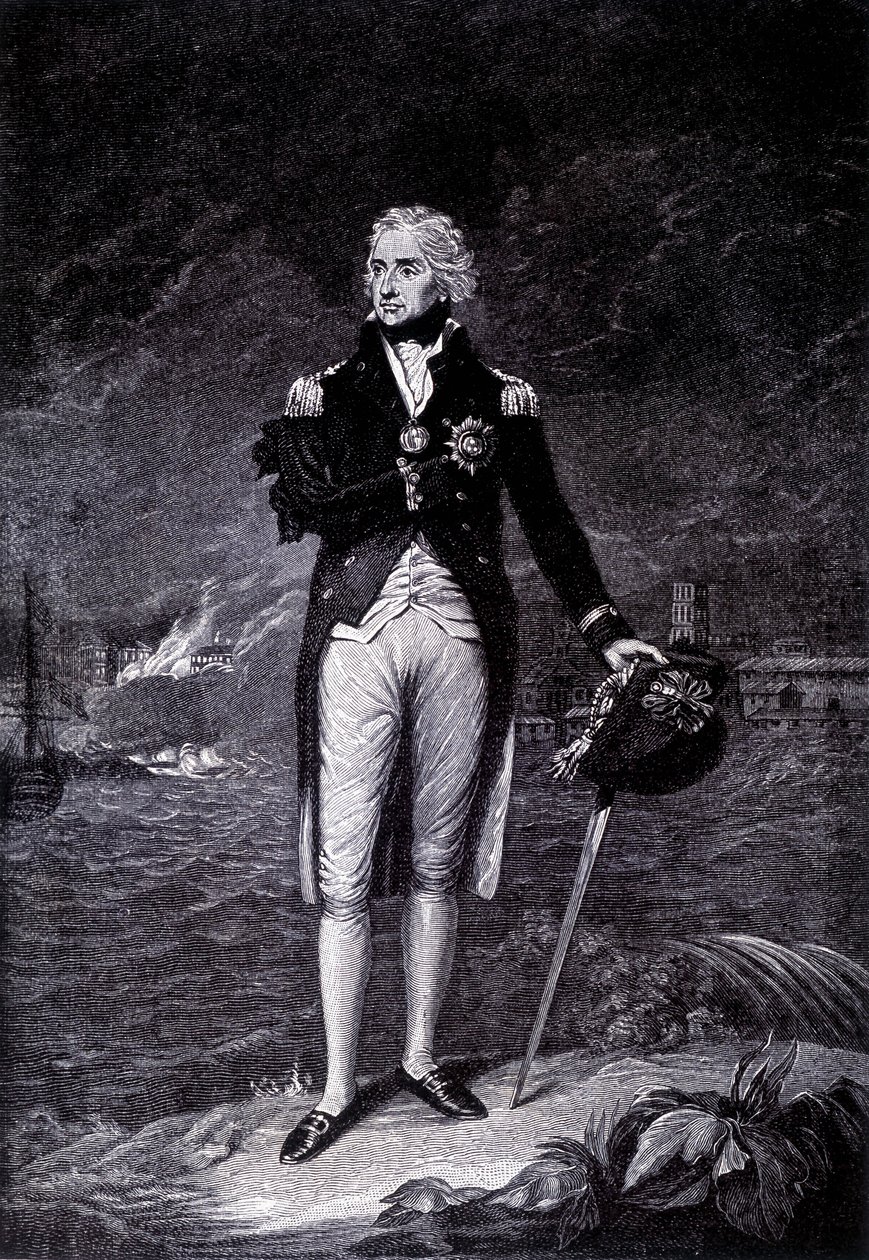 Horatio Nelson vikomt (1758-1805), brit admirális portréja. alkotó: Unknown artist