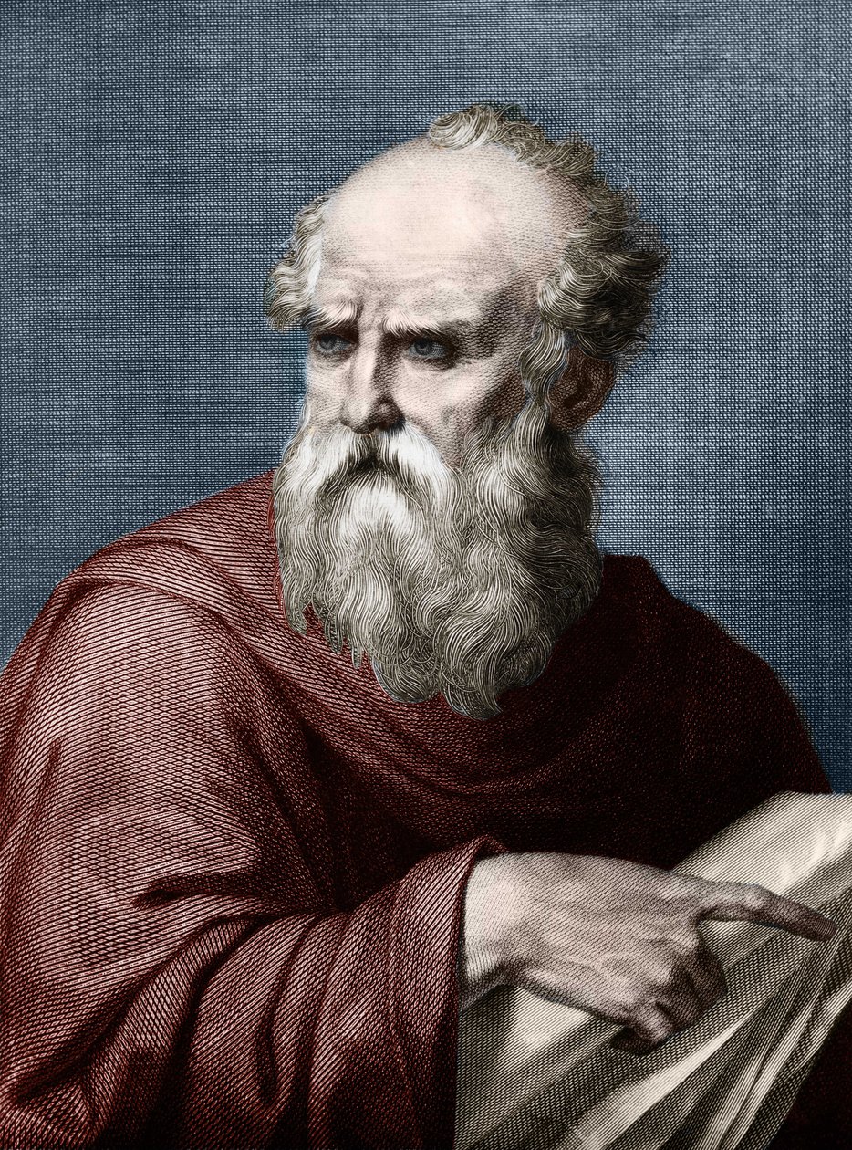 Vitruvius portréja (Marcus Vitruvius Pollo) római építész, aki a Kr.e. I. században élt. alkotó: Unknown artist