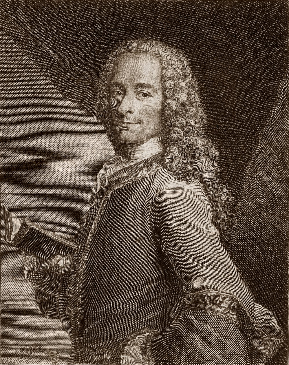 Voltaire portréja (1694 - 1778). alkotó: Unknown artist