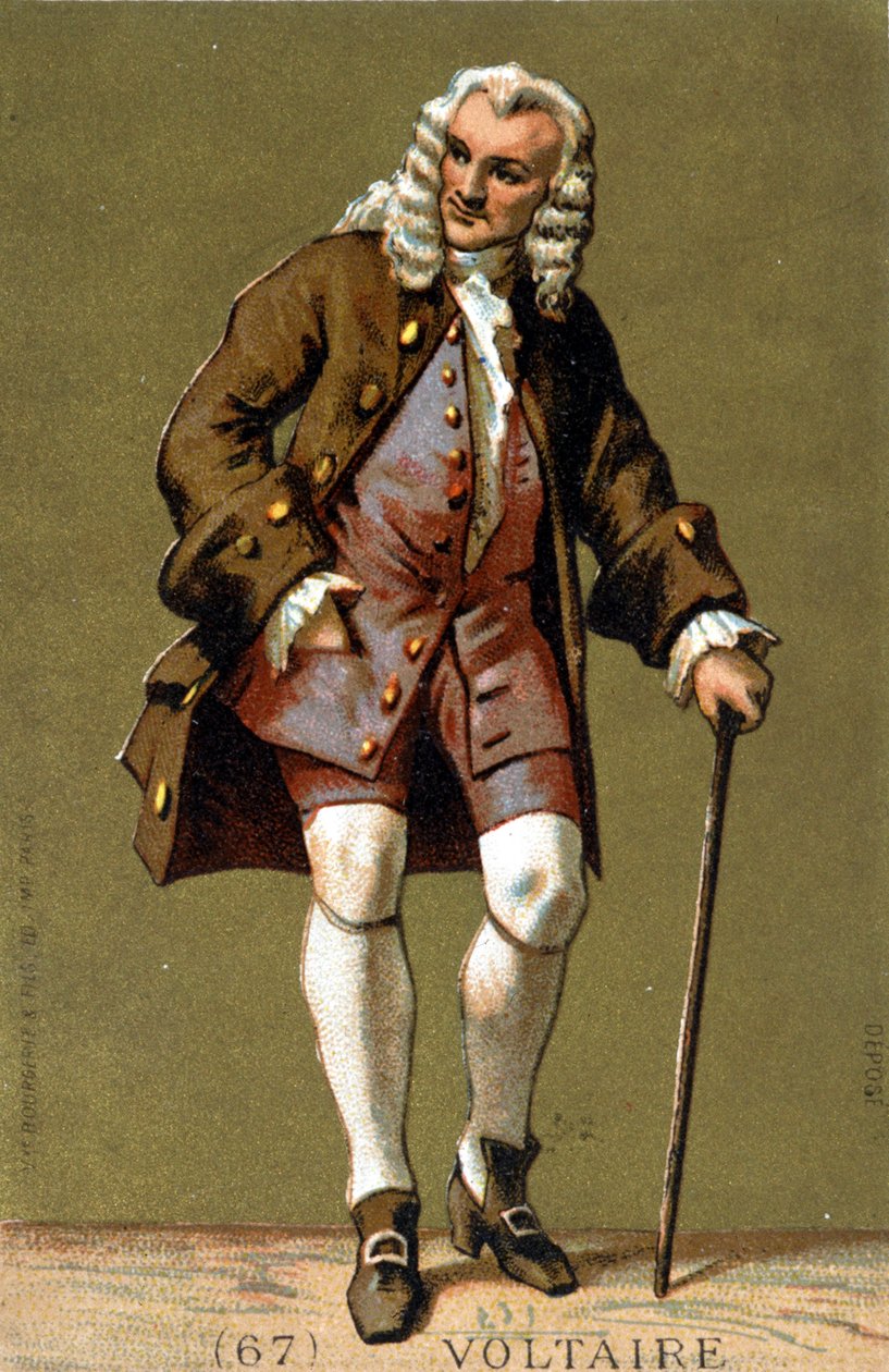 Voltaire portréja gyalog alkotó: Unknown artist