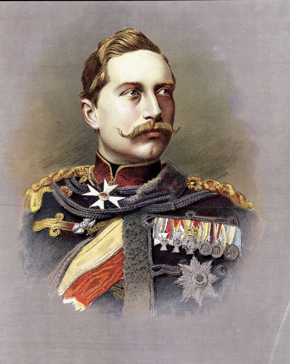 II. Vilmos portréja (1859-1941) alkotó: Unknown artist
