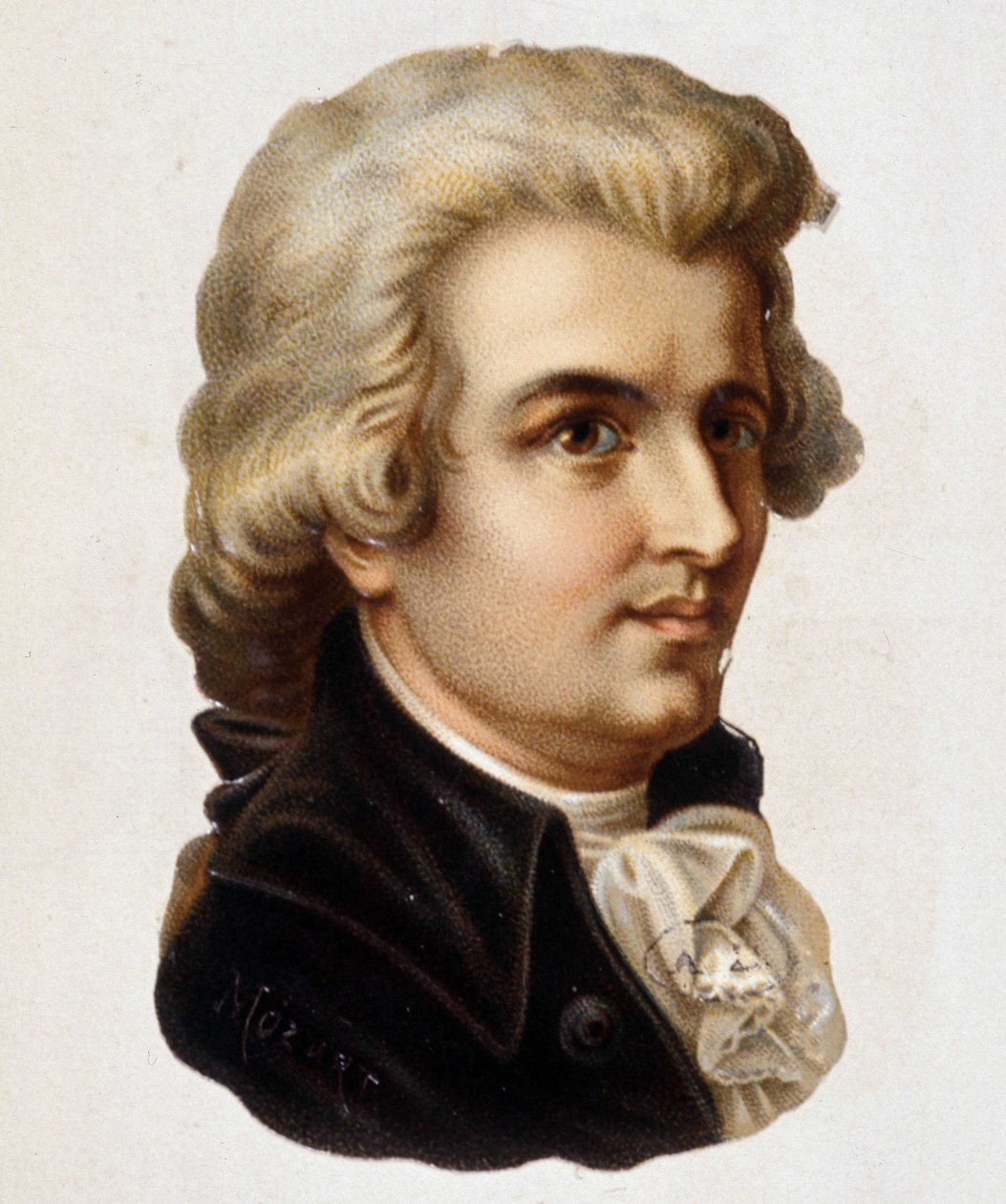 Wolfgang Amadeus Mozart (1756-1791) portréja alkotó: Unknown artist
