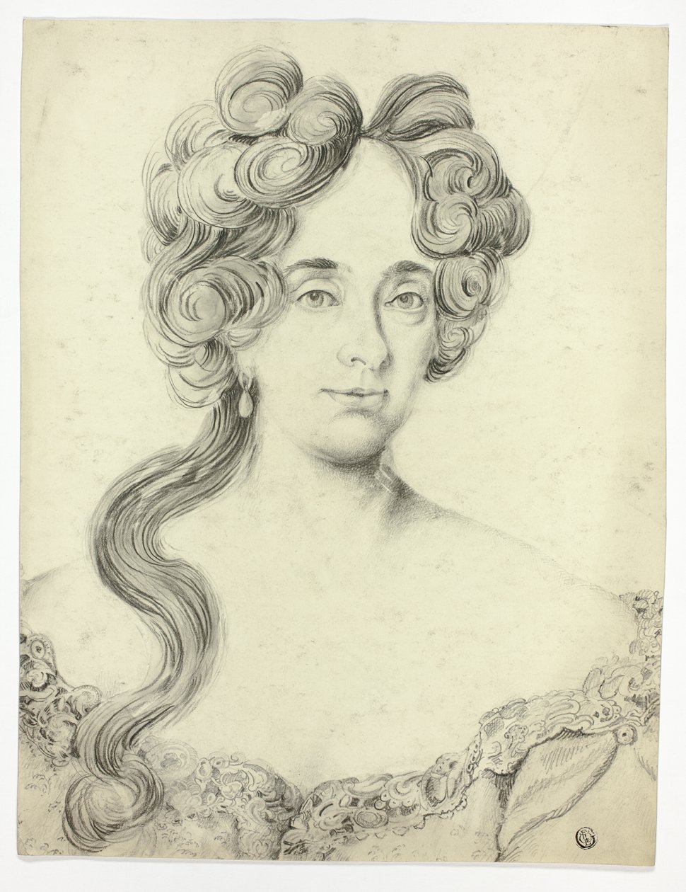 Egy hölgy portréja alkotó: Unknown artist