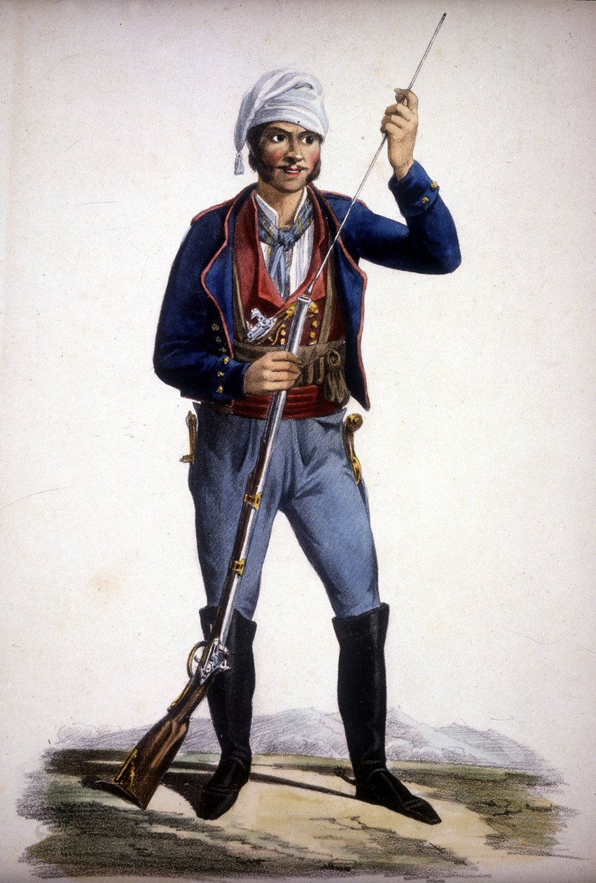 Egy szicíliai rabló portréja alkotó: Unknown artist