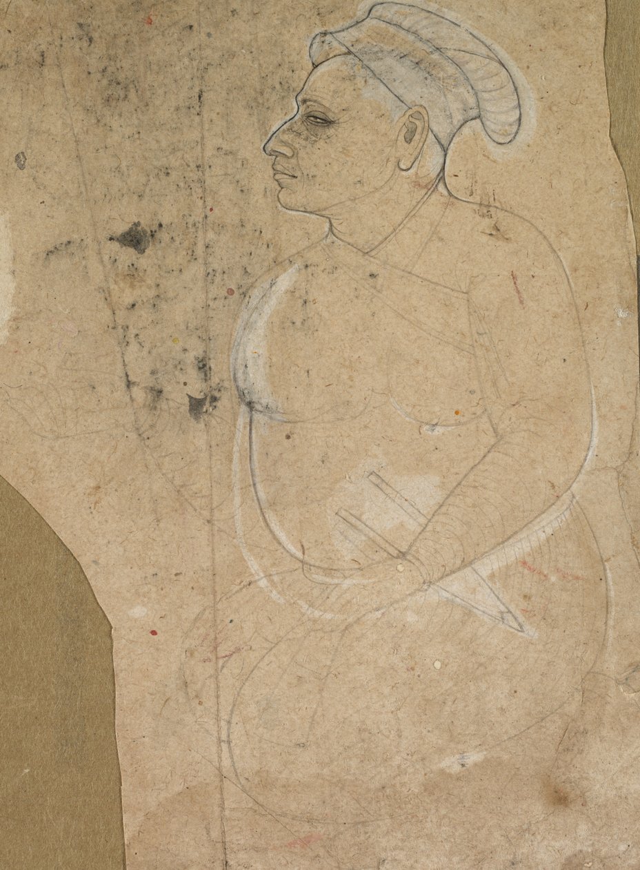 Egy idősödő férfi portréja alkotó: Unknown artist