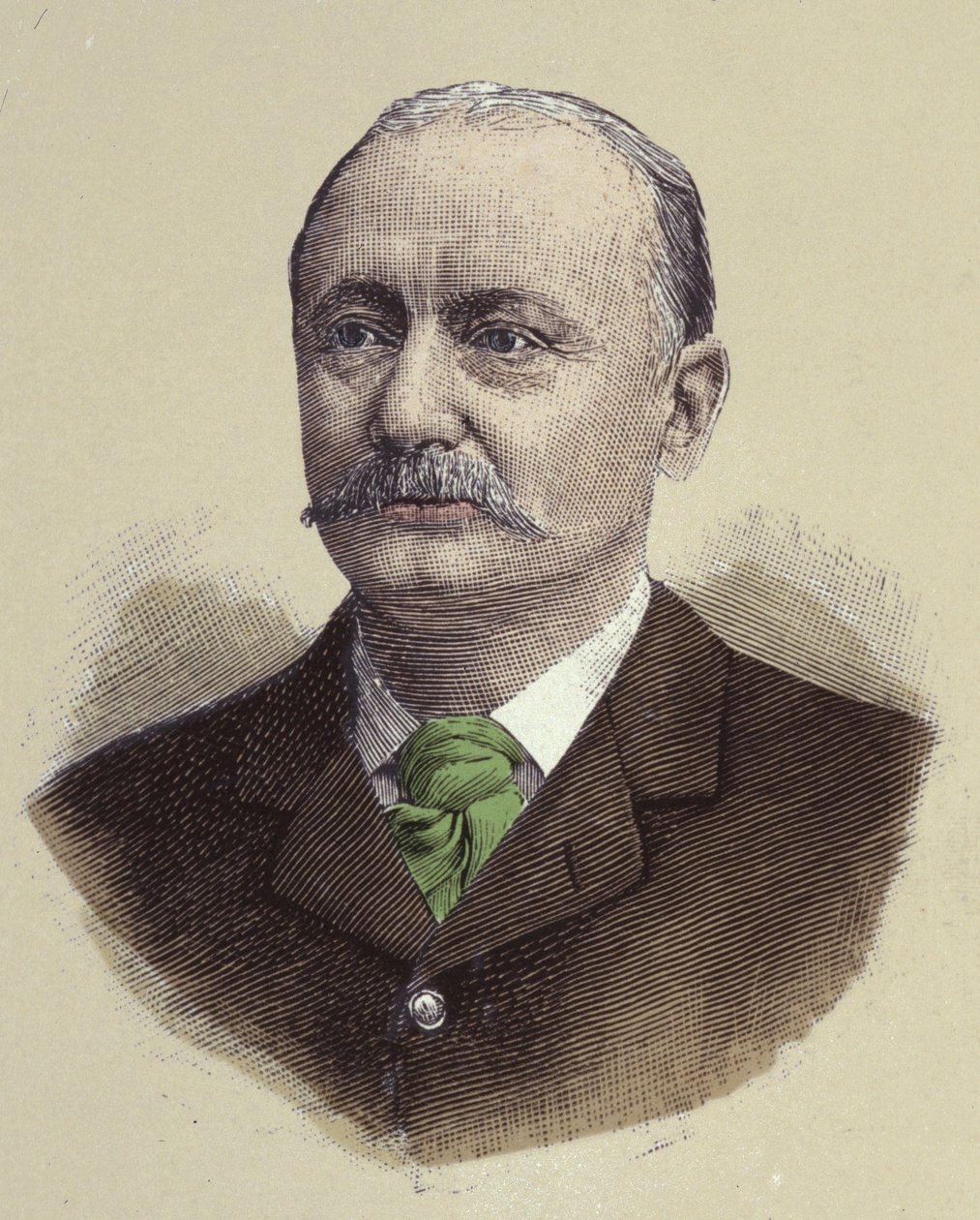 A brit katona Lord Robert Stephenson Smith Baden Powell (1857-1941), a cserkészet alapítójának portréja. alkotó: Unknown artist