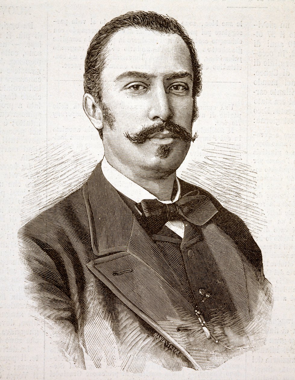 Giovanni Giolitti (1842-1928) olasz politikus portréja. alkotó: Unknown artist