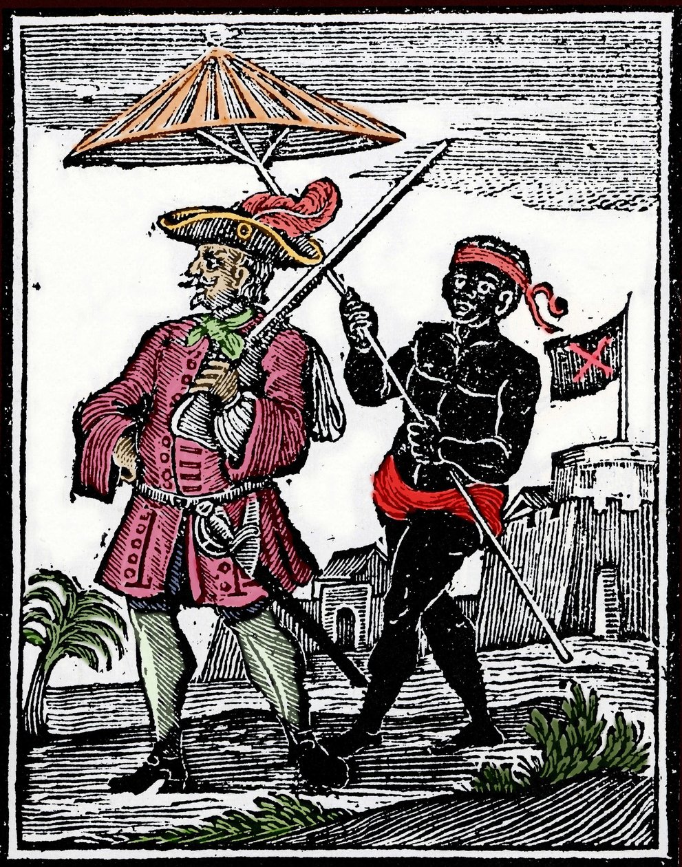 Henry Every kalóz portréja (metszet) alkotó: Unknown artist