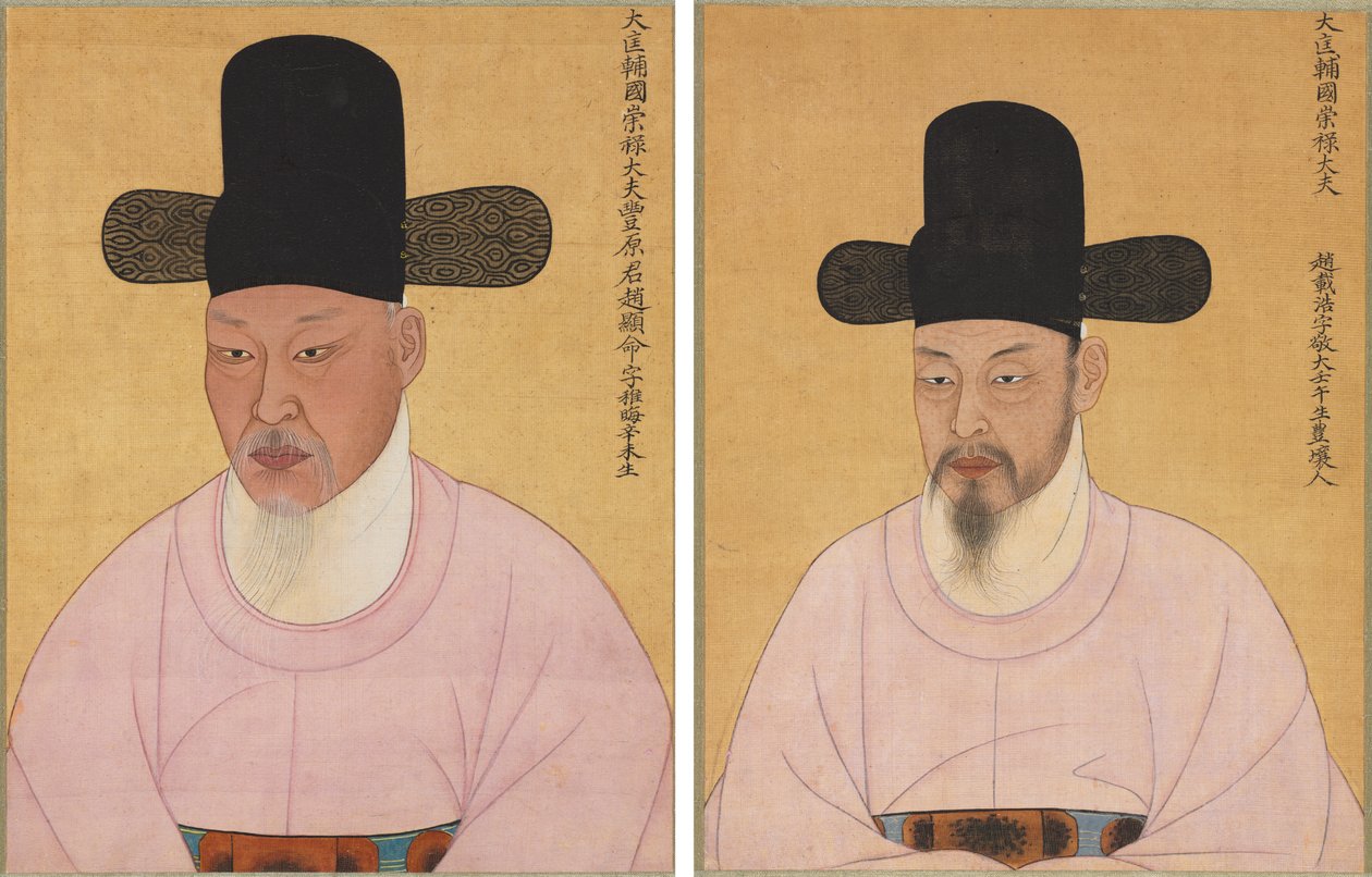 Cho Heun-myeong és Cho Jae-ho portréi alkotó: Unknown artist