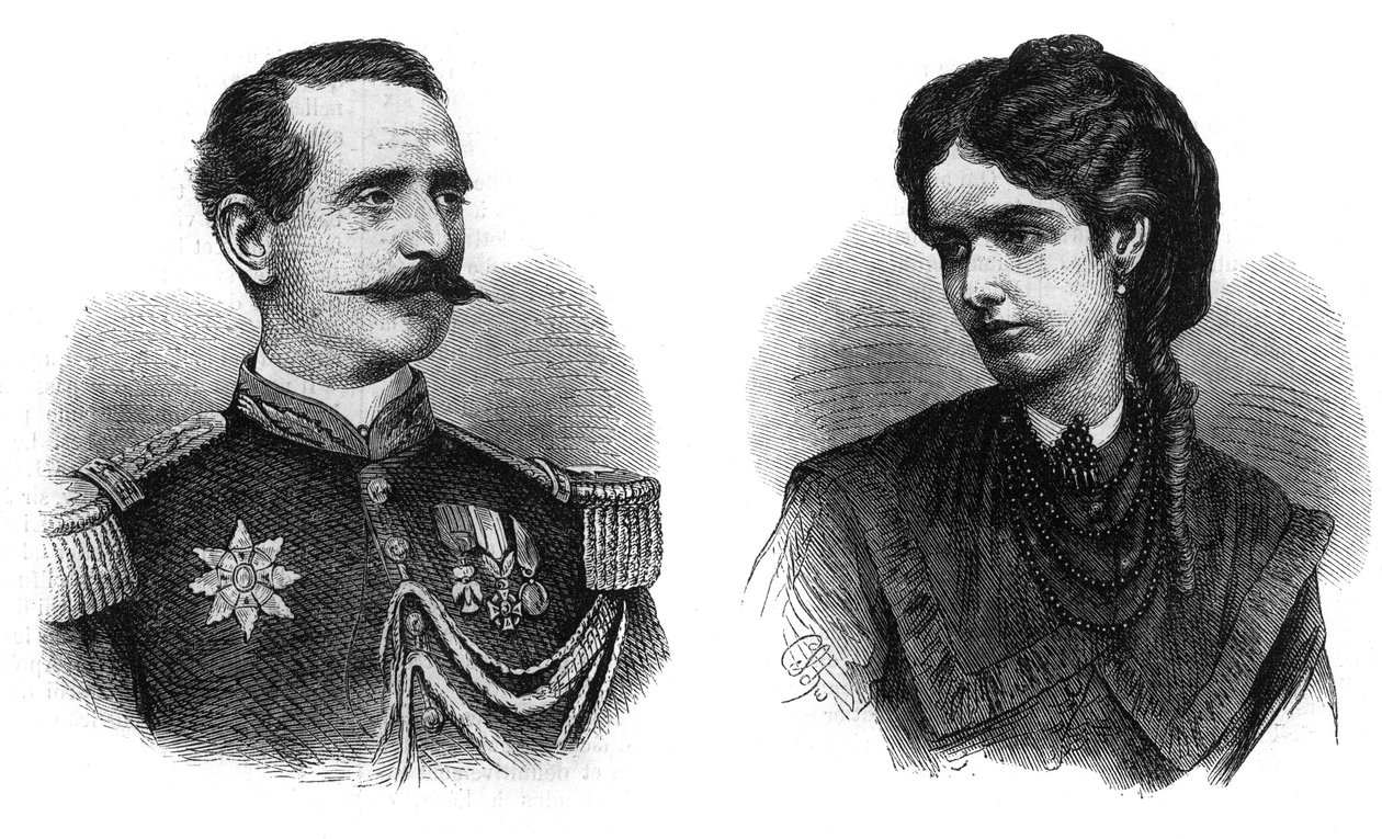 Felix Salm-Salm herceg portréi (Salm Salm alkotó: Unknown artist