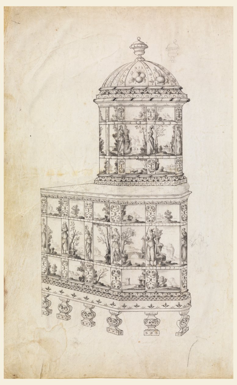 Fazekas cserépkályha alkotó: Unknown artist