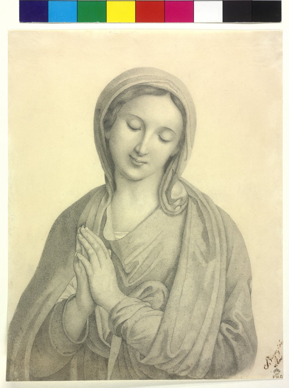 Imádkozó Madonna alkotó: Unknown artist