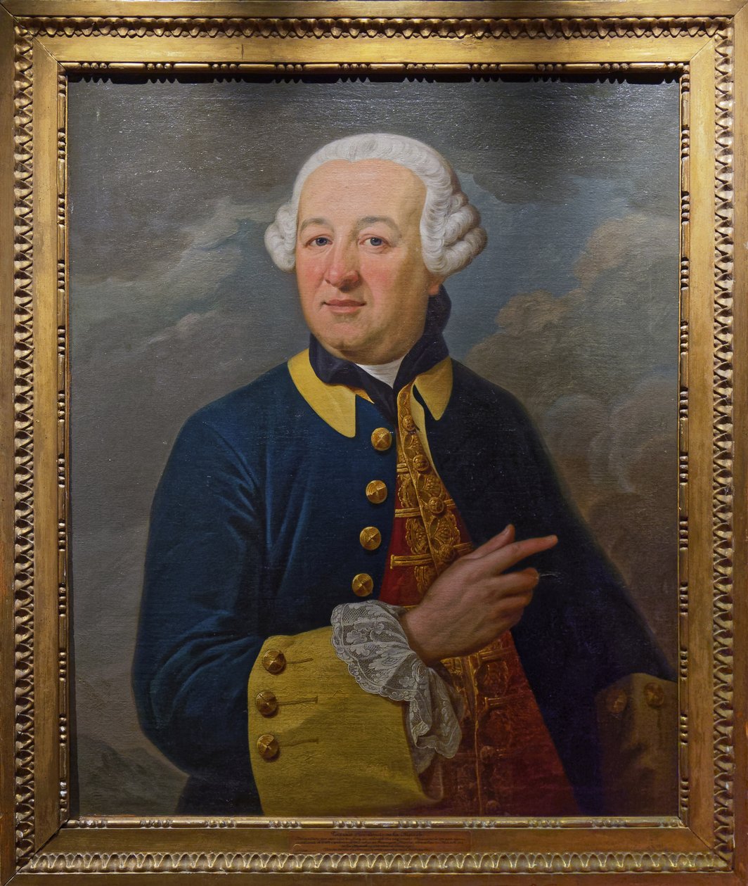 La Marcki Louis Engelbert gróf feltételezett portréja, 1750 körül alkotó: Unknown artist