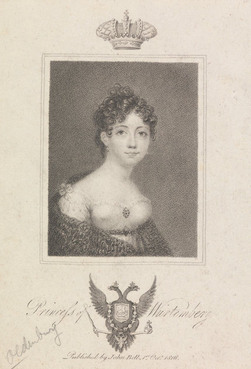 Würtembergi hercegnő alkotó: Unknown artist