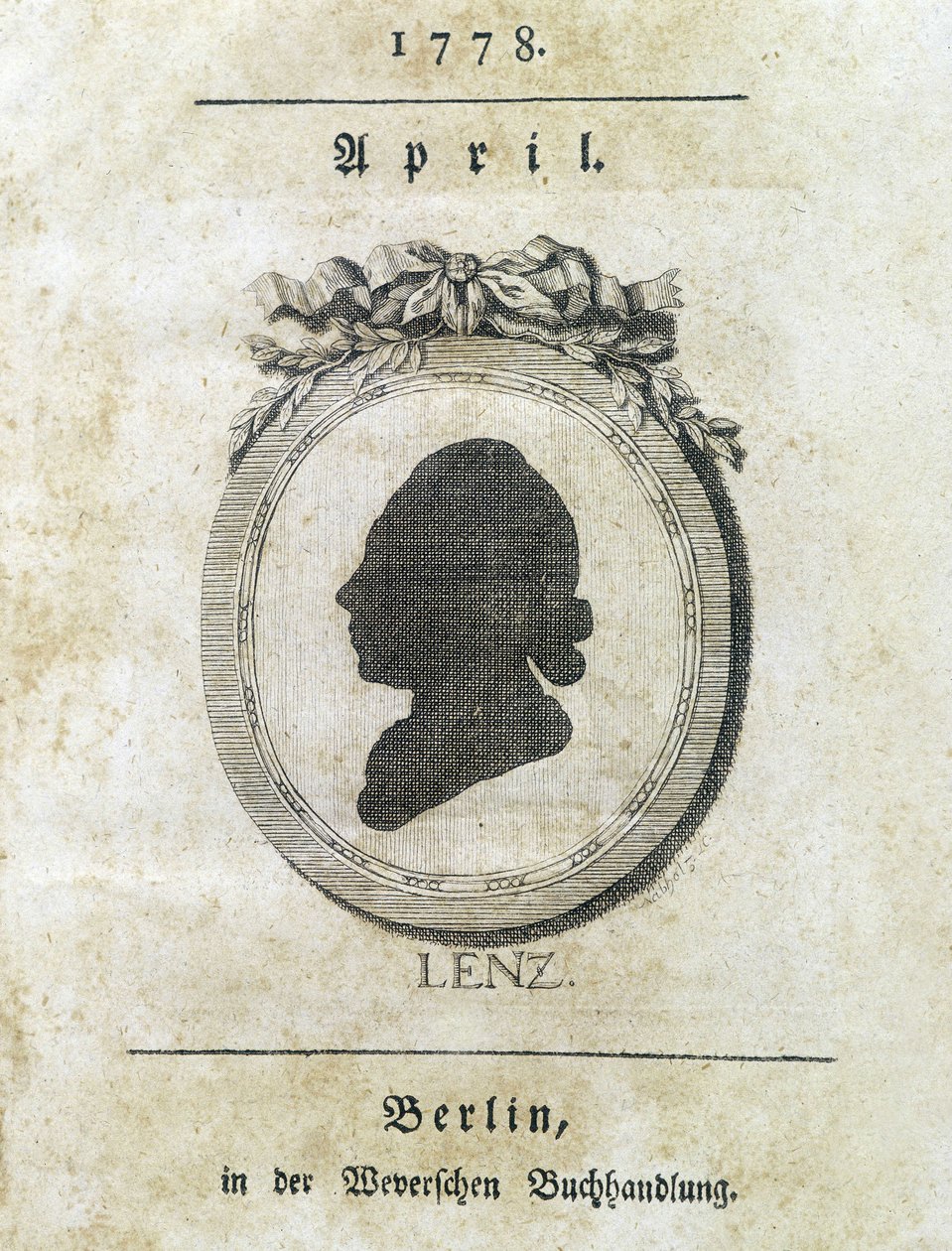 Lenz profilja alkotó: Unknown artist